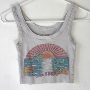 Billabong Island Cropped Tank